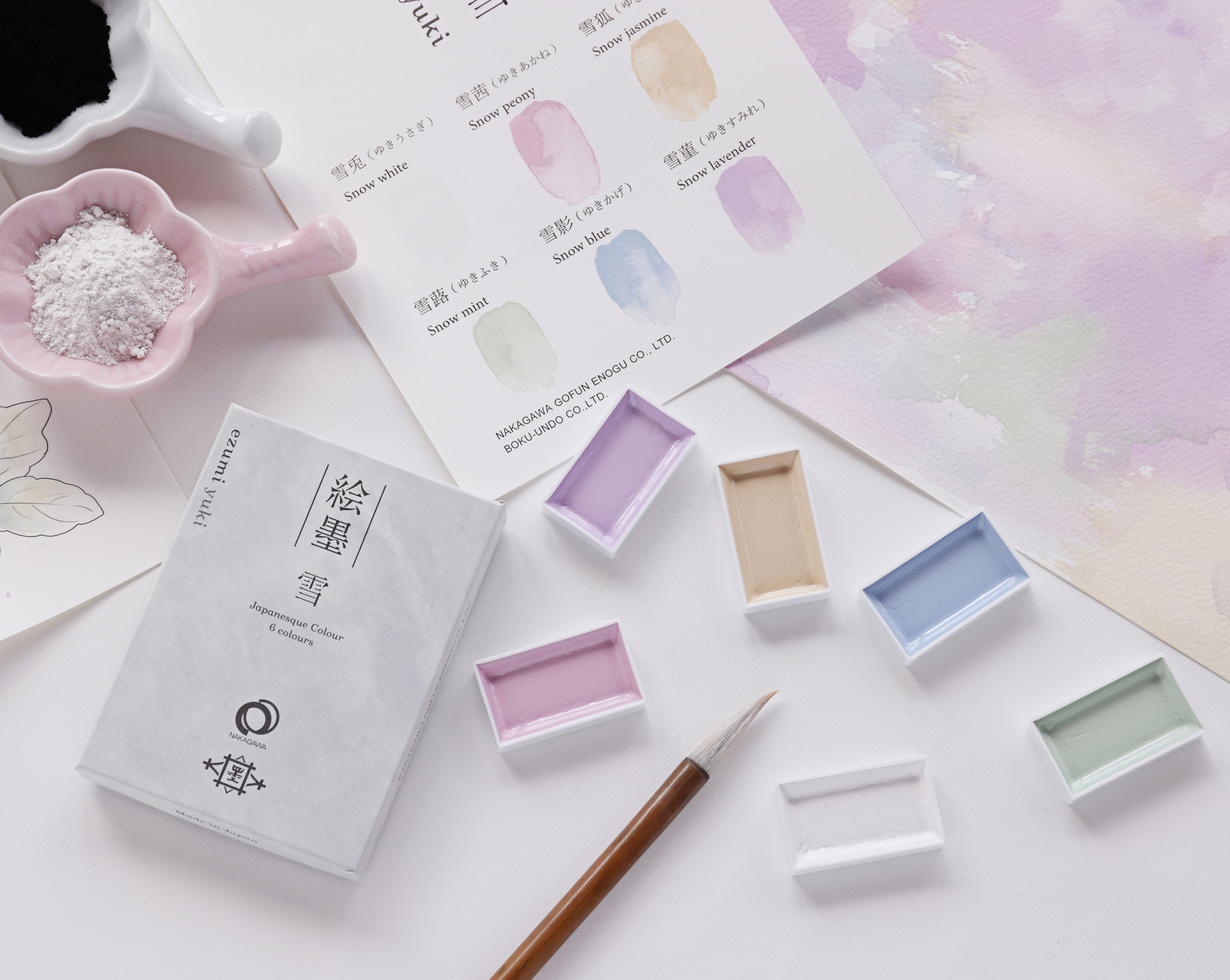 「絵墨 雪」パッケージデザイン